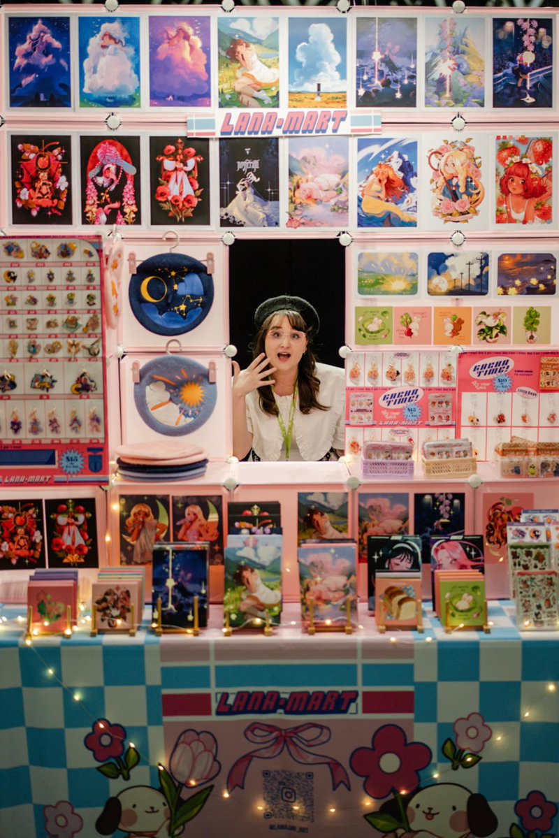 Lanajay_art's tweet image. Welcome to Lana mart!! 🤩