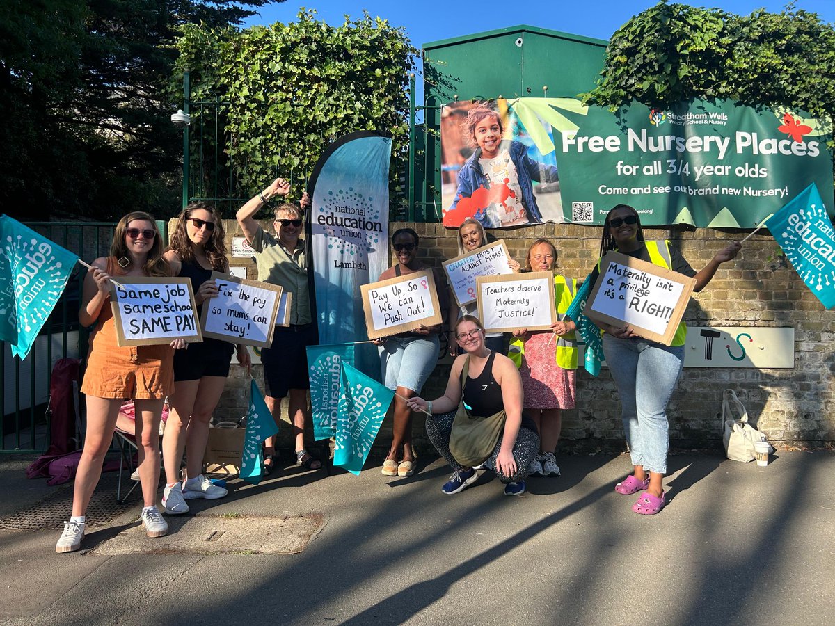Solidarity with our members at The Charter Trust fighting for an improvement in maternity rights.

This is so important, having a child should be a magical experience - not one that causes undue stress because your employer isn't treating you fairly.
