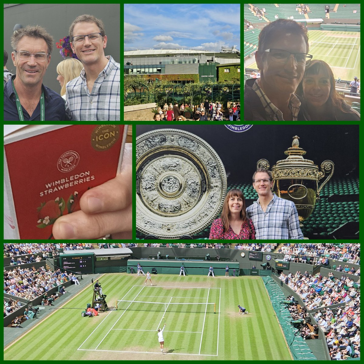 CrsEditorial's tweet image. It is nearly game, set and match on another working week. I sure do hope you've had an ace one! Today's #FlashbackFriday moment is from last year's trip to #Wimbledon . What an amazing day it was! ๐
Happy Friday, one and all.
#Friday #MakingMemories