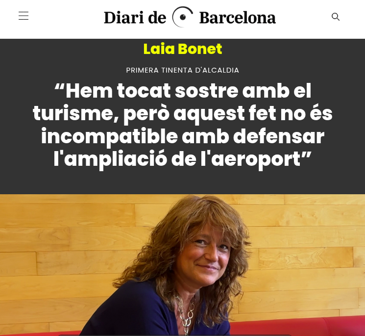 Toquem sostre amb el negacionisme de la classe política que ens desgoverna
Negacionisme de la realitat: climàtic, #turistització, habitatge, 30%, assentaments, Park Güell, necessitats de la gent
#NoalAmpliació #EmergènciaClimàtica #DecreixementTurístic JA! diaridebarcelona.cat/w/laia-bonet-p…