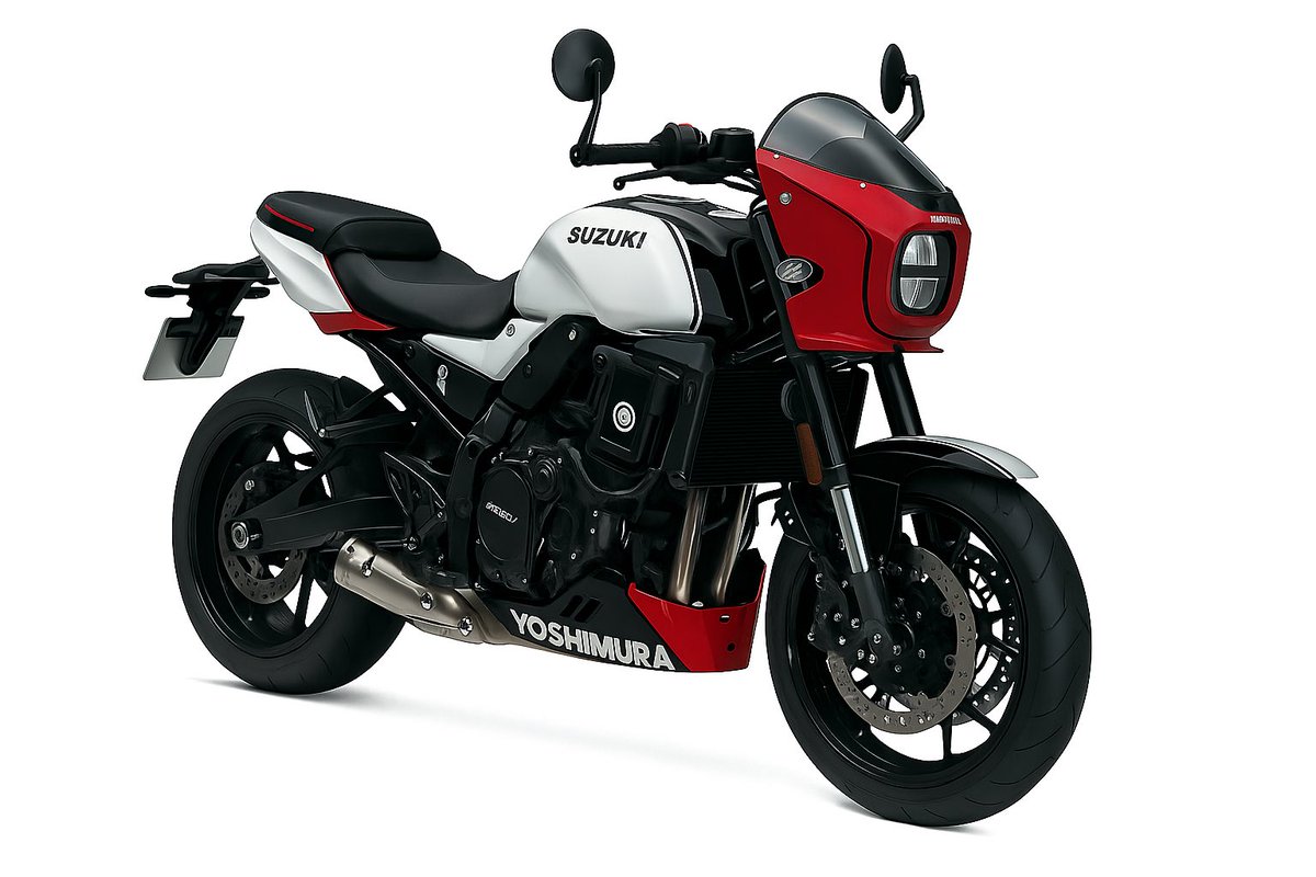 GSX-8TTのヨシムラカラーはなかなか難しいですね…クーリーレプリカ