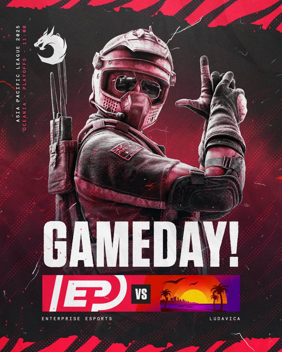 The time has come! 🔥We start the playoffs with a match against Ludavica. GL &amp; HF! 

⏰ 11AM CEST / 7PM AEST
📺 twitch.tv/rainbow6