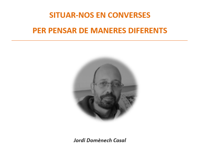 “La construcció de coneixement no apareix després d’un “Eureka!”, sinó en la conversa que es genera després d’un “Que estrany...”

Un gran text del Jordi Domènech.
repositori.educacio.gencat.cat/handle/20.500.…