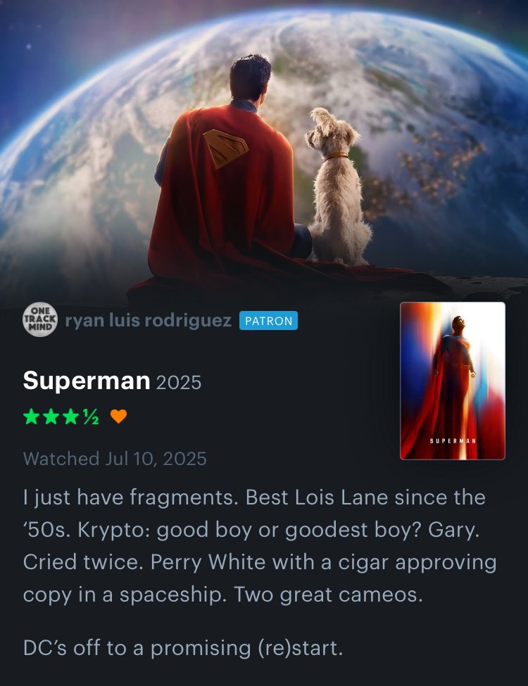 onetrackmindpod's tweet image. #NowWatching #Superman