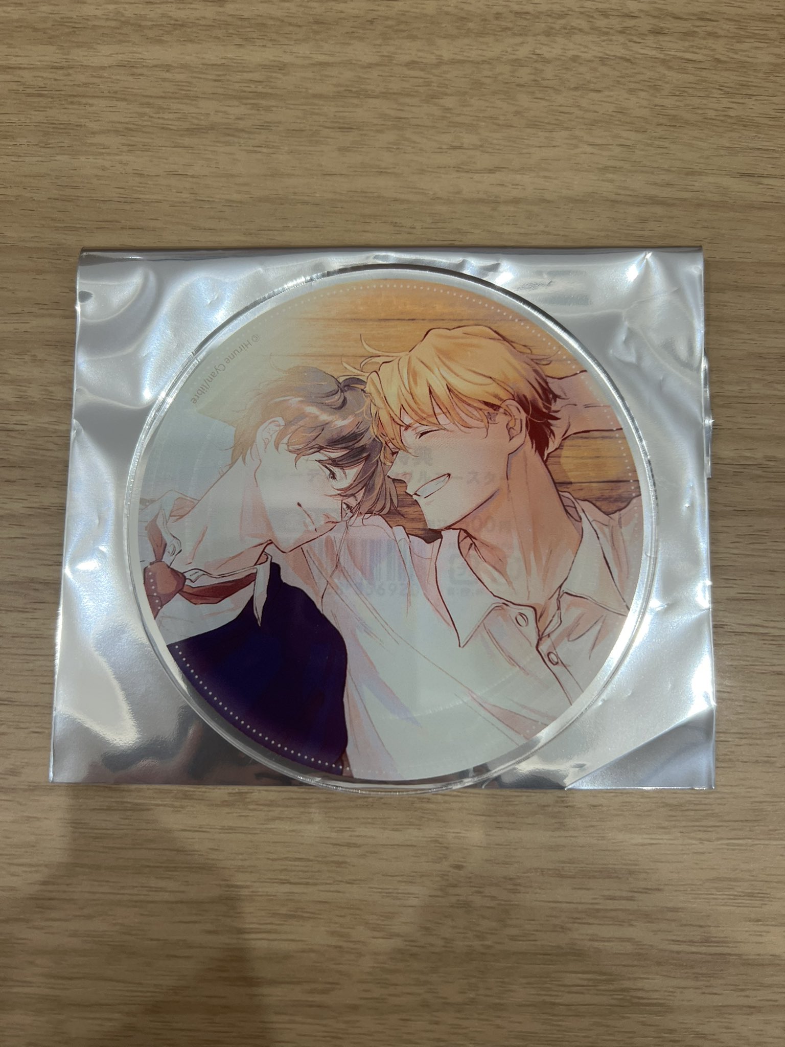 ビーボーイGOLD30周年記念 Gratte なれはてちゃん　コースター ビーボーイGOLD30周年記念 Gratte なれはてちゃん コースター