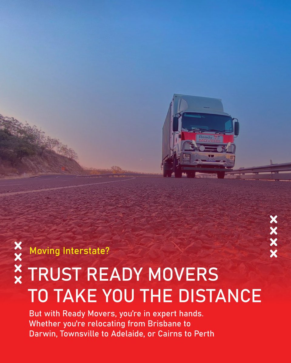 readymoverstsv's tweet image. Moving interstate? Ready Movers offers expert long-distance removals across Australia — secure, reliable &amp;amp; stress-free! 🏡✨ #INTERSTATEMOVE #READYMOVERS