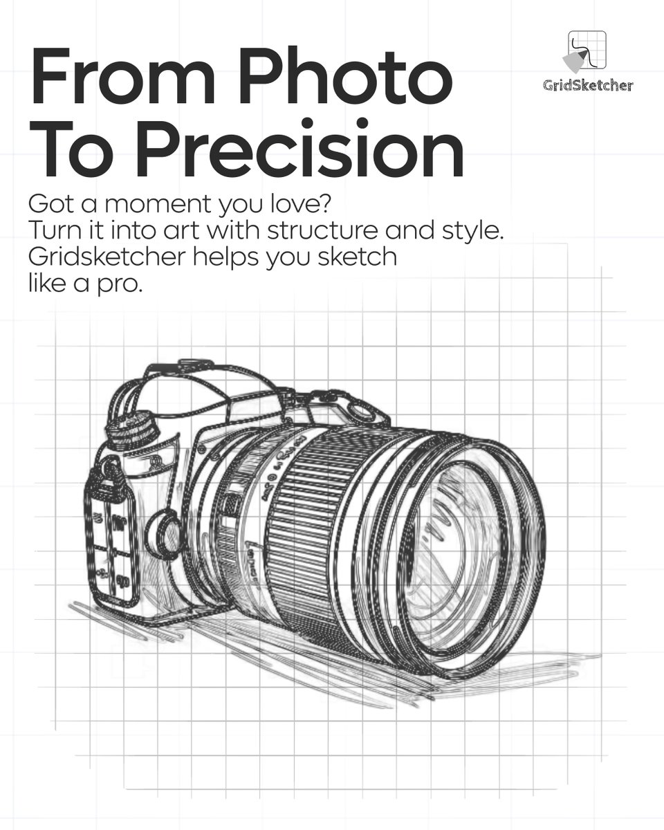 App_Cloudknots's tweet image. Got a moment you love? Turn it into art with structure and style. Gridsketcher helps you sketch like a pro.
Download Now:
cloudknots.in/gridsketcher/

#SketchJourney #Gridsketcher #PhotoSketchConversion #DrawingApp #PhotoDrawing #iOSApp #facedrawing #DrawingArtist #GridDrawing