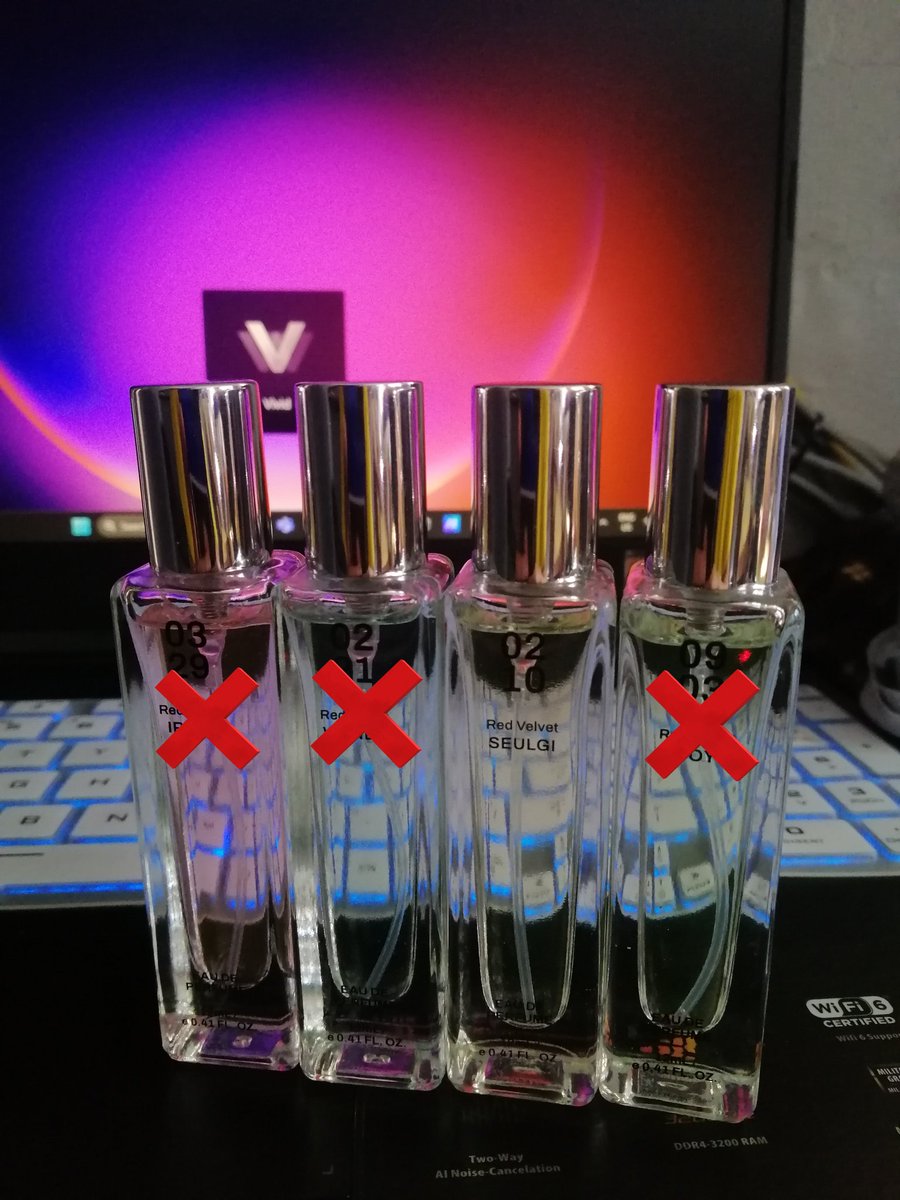 yangcart04's tweet photo. decluttering sale !

wts lfb red velvet seulgi perfume
— onhand ; mint condi
— perf level below digit 10
— perfume only bought from yangdo hence the price
— payo

perfume - 500 + free 1 pc

mop: gcash / maya
loc: mm ; mod: jnt, sdd https://t.co/ZsoIrBy1kl
