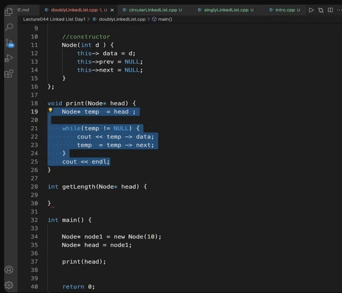 Aditya_Chawla20's tweet photo. Day 68/100 π―
Solved a LeetCode question β
Practiced problems for tomorrowβs Razorpay OA π»
Also studied Doubly Linked List in C++ π
Keeping the prep sharp and steady!
#100DaysOfProductivity #LearnInPublic #LeetCode #DSA #PlacementPrep https://t.co/T4giIWDUfT