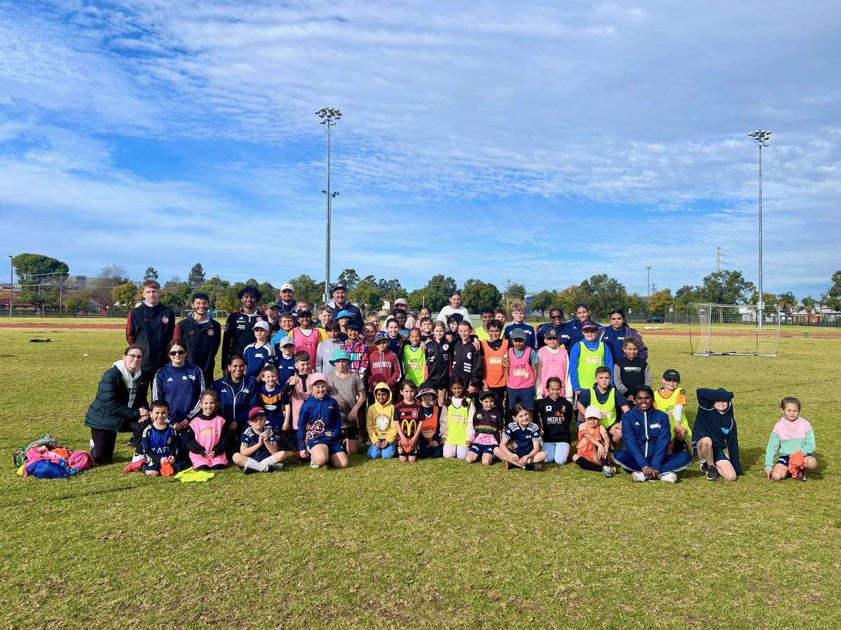 Professional Footballers Australia (@thepfa) on Twitter photo PFA partner <a href="/FootballJMF/">JohnMoriartyFootball</a> this week teamed up with the Western Sydney Wanderers to bring elite level football clinics to Dubbo during NAIDOC Week.
JMF Ambassador and Central Coast Mariners player Shadeene Evans attended the clinics alongside JMF and Wanderers community coaches. PFA partner <a href="/FootballJMF/">JohnMoriartyFootball</a> this week teamed up with the Western Sydney Wanderers to bring elite level football clinics to Dubbo during NAIDOC Week.
JMF Ambassador and Central Coast Mariners player Shadeene Evans attended the clinics alongside JMF and Wanderers community coaches.