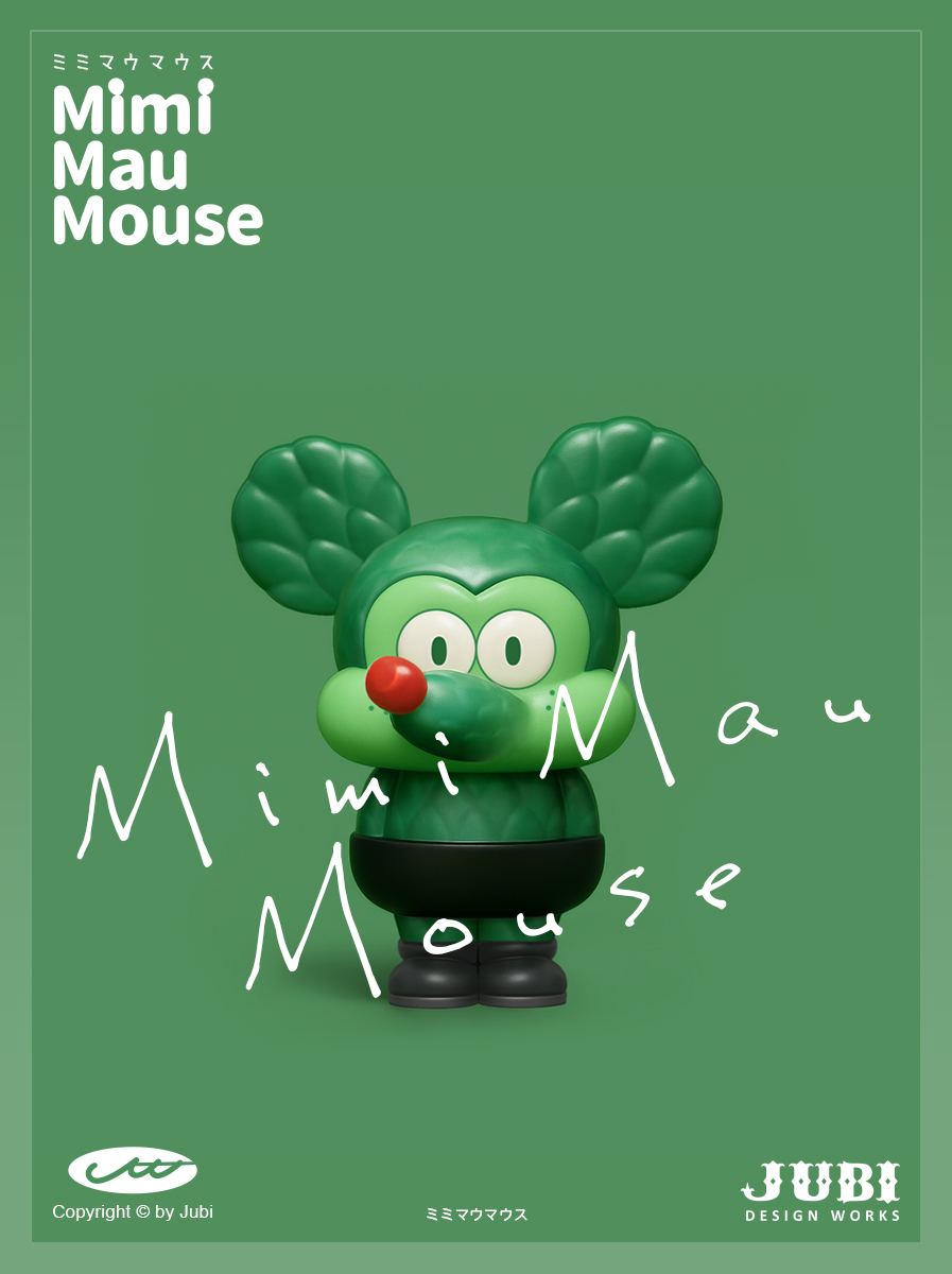 ジュビ JUBI ミミマウマウス mimimaumouse Mimi Mau Mouse 】Classic Ver. 台灣售價 NT.1200 / 海外售價 NT.1500