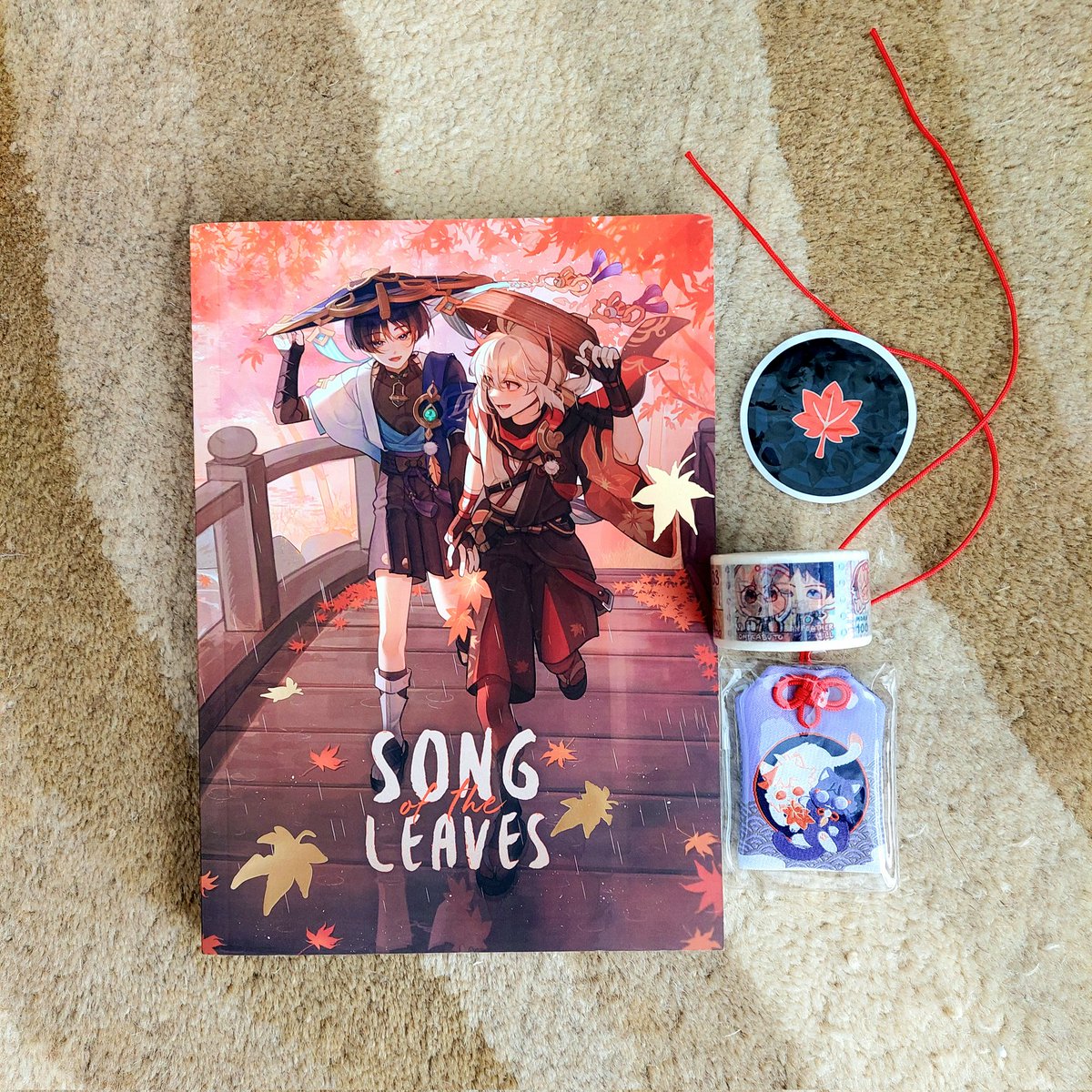 I GOT THE GAYS!!! &gt;:3 Thank you, <a href="/kzsczine/">Song of the Leaves: A 🍁☂️🍁 Zine | Shipping 📦</a>~