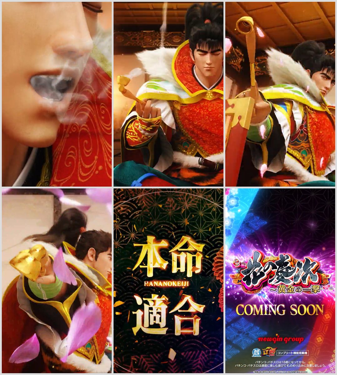 ニューギン（NEWGIN）君 スマパチ【e機】花の慶次-黄金の一撃- 適合