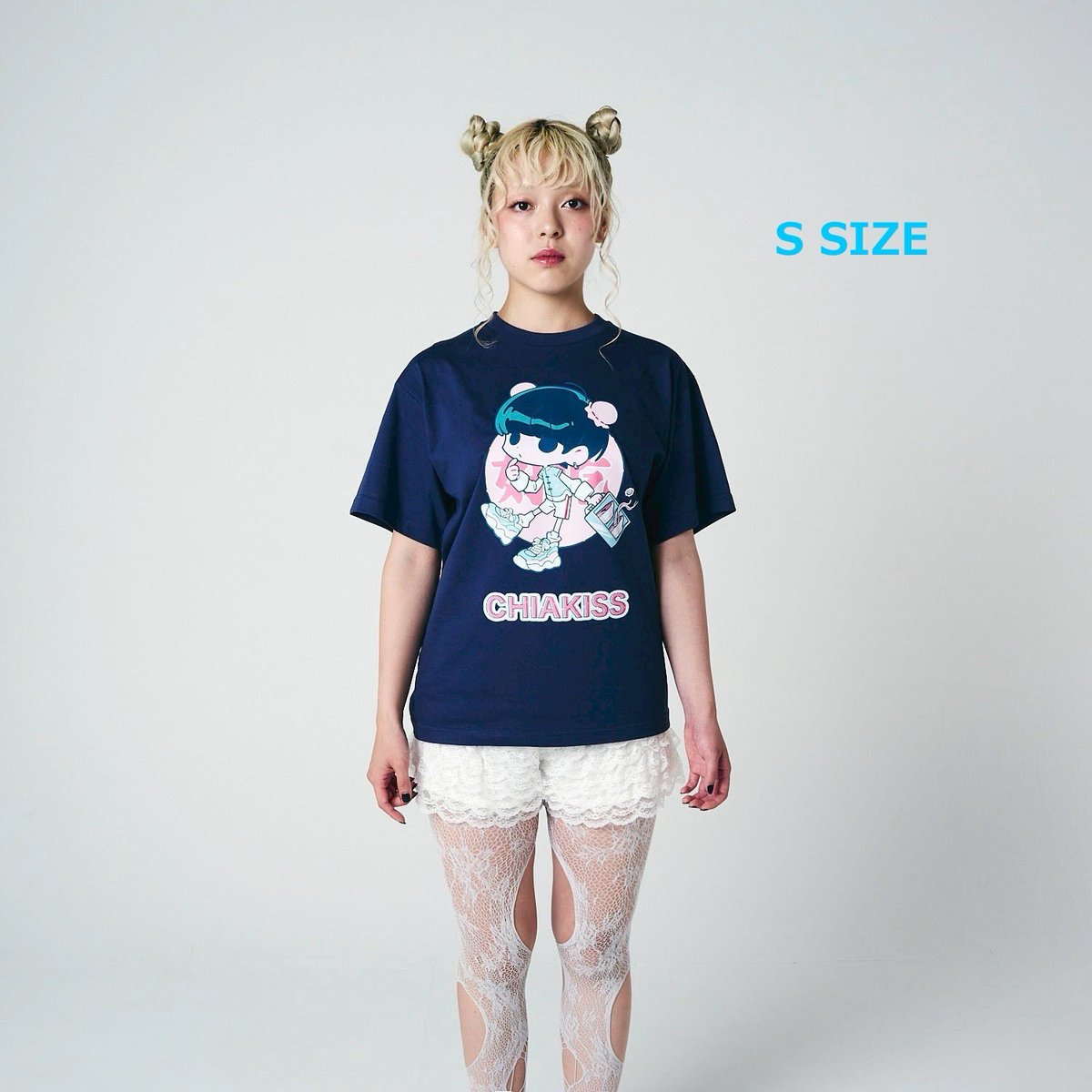 小林千晃 CHIAKISS およ 好吃 TEE WHITE 小林千晃 CHIAKISS およ 好吃