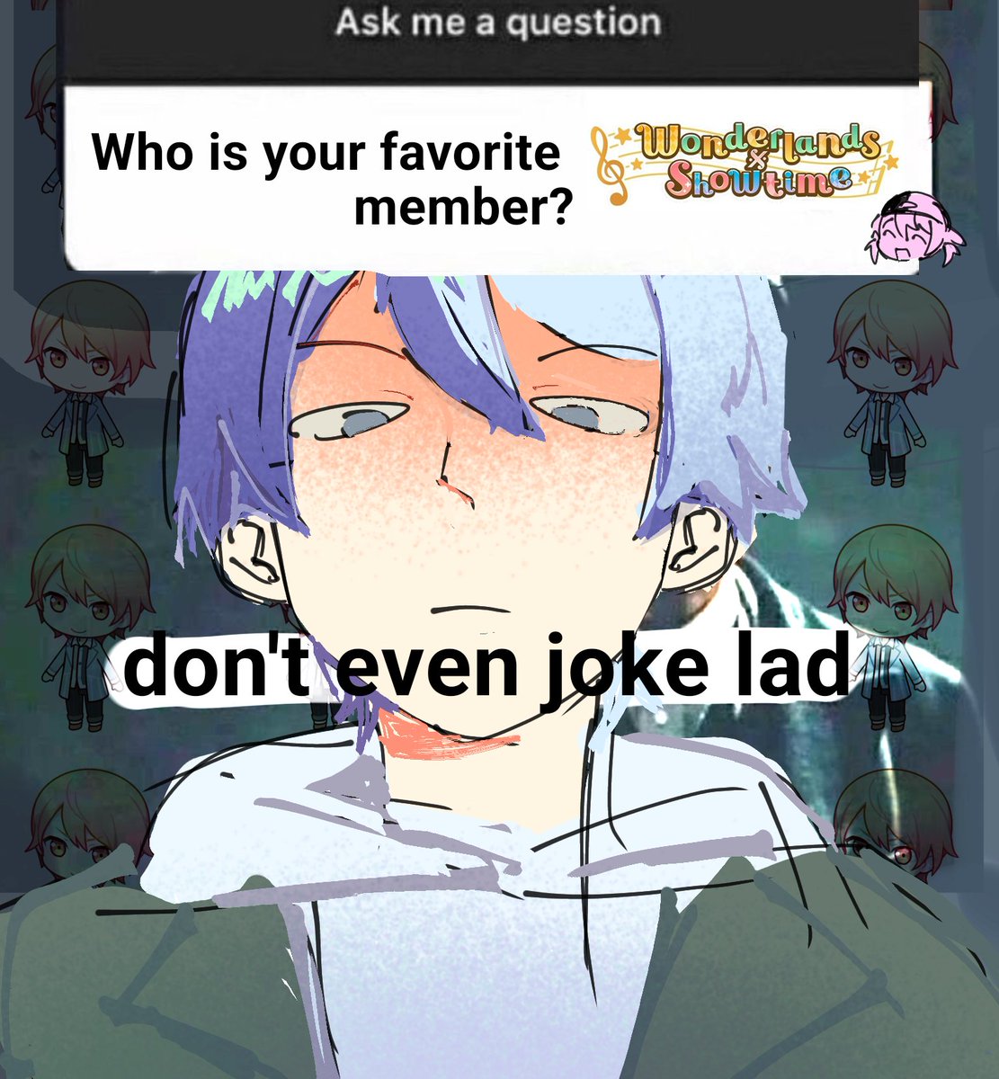 insomniacat__'s tweet image. that one guy who does not play about tsukasa tenma