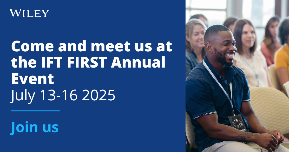 👋Join us at our updated stand number: S1338 at the IFT First Annual Event! We'll be there from 13-15 July, and we can't wait to meet you. See you soon! #IFTFirst