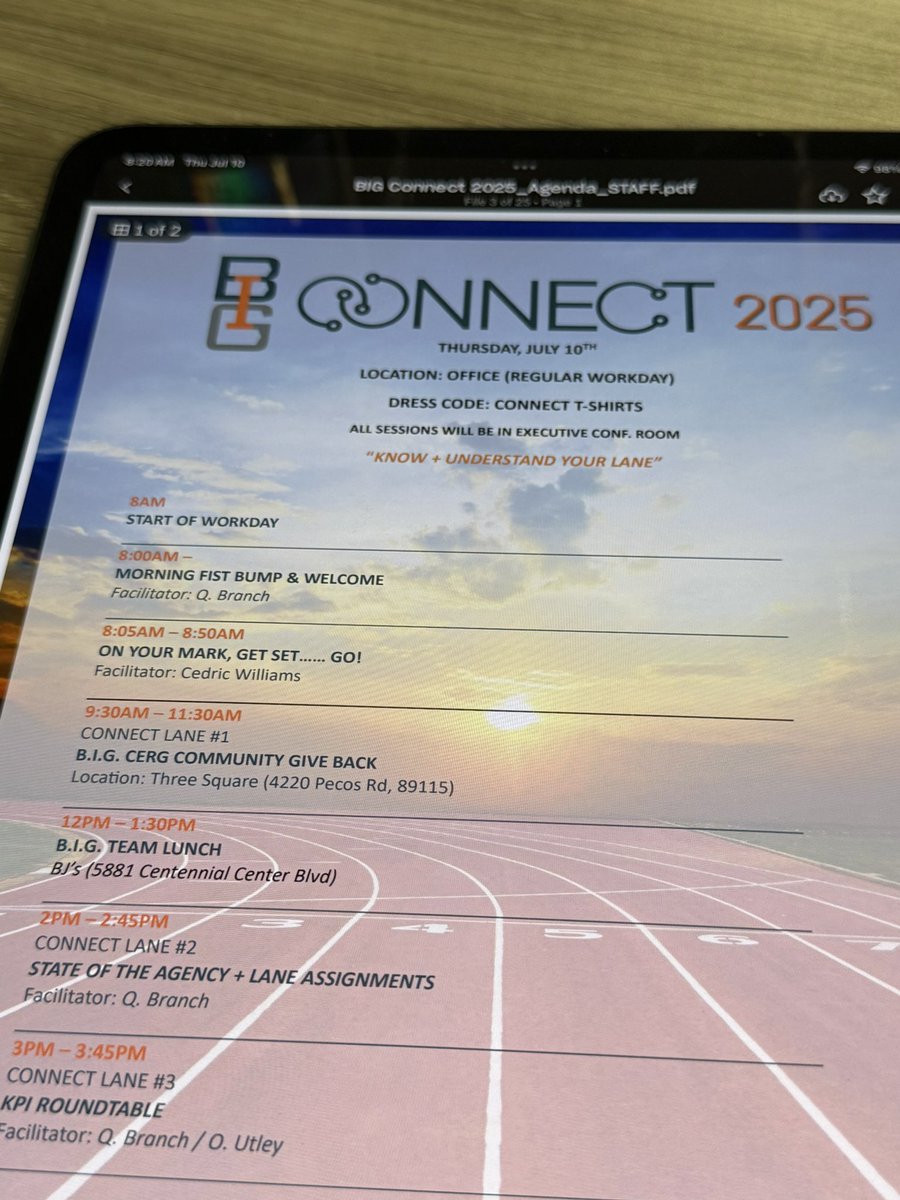 BranchBenefits's tweet photo. BIG Connect 2025 is off to a powerful start! 💥 Cedric Williams brought 🔥 with “On Your Mark, Get Set… GO!” reminding us to trust our training &amp; run our race.

Let’s go! 🏃🏽‍♀️🏃🏾‍♂️
#BIGConnect2025 #KnowYourLane #LeadershipInMotion #BranchInsuranceGroup https://t.co/IGqW37p7si