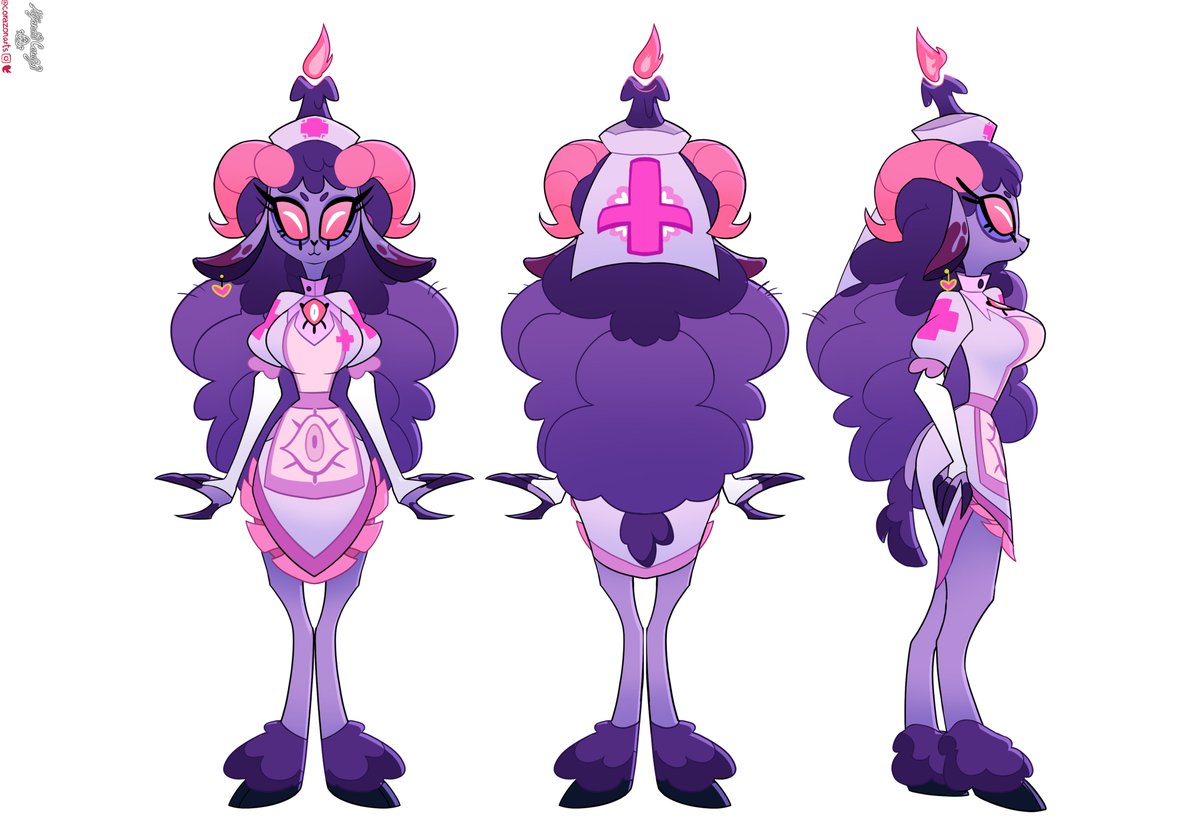 CorazonArts's tweet image. An #OC #commission for @Geekrican77951 !! There's a new GOAT in town and her name is Belle, The Princess of Sloth! The daughter of #Belphegor
#HelluvaBossBelphegor #Hellaverse #HelluvaBossOC #HelluvaBossFanart #HelluvaBoss #HazbinHotel #HazbinHotelFanart