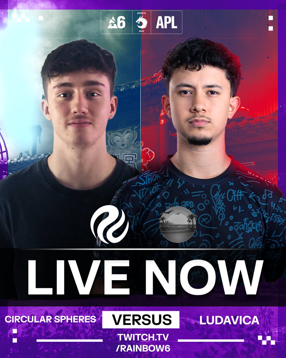 It's TIME!
<a href="/CircularSpheres/">Circular Spheres 🎾 LFO</a> vs Ludavica STARTS NOW! 🔥
#APLR6