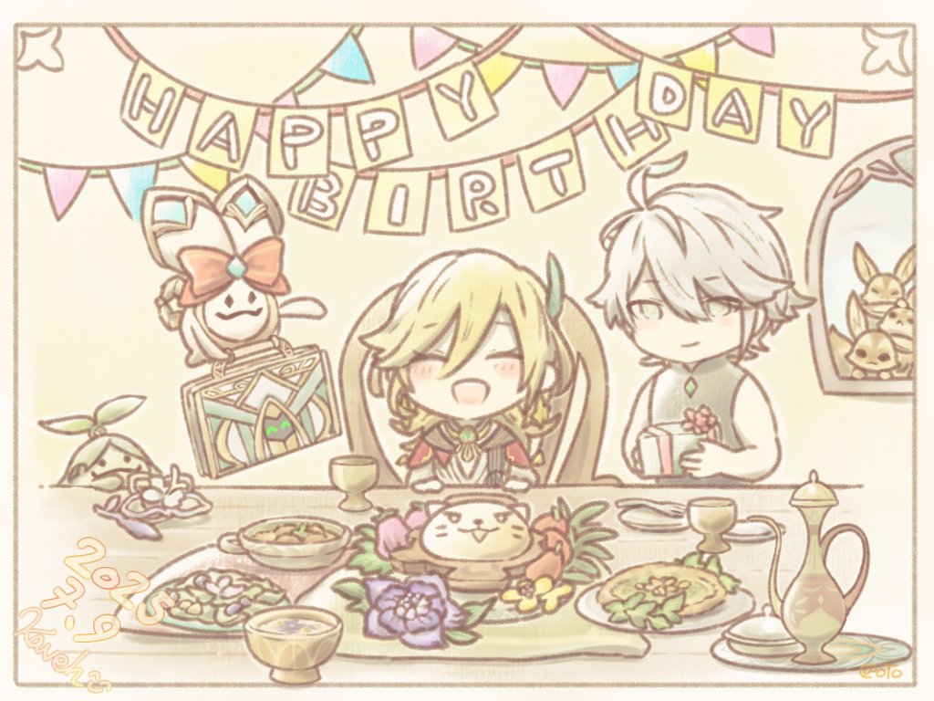 遅刻。
🏛️さんお誕生日おめでとうございます🎉
#haikaveh