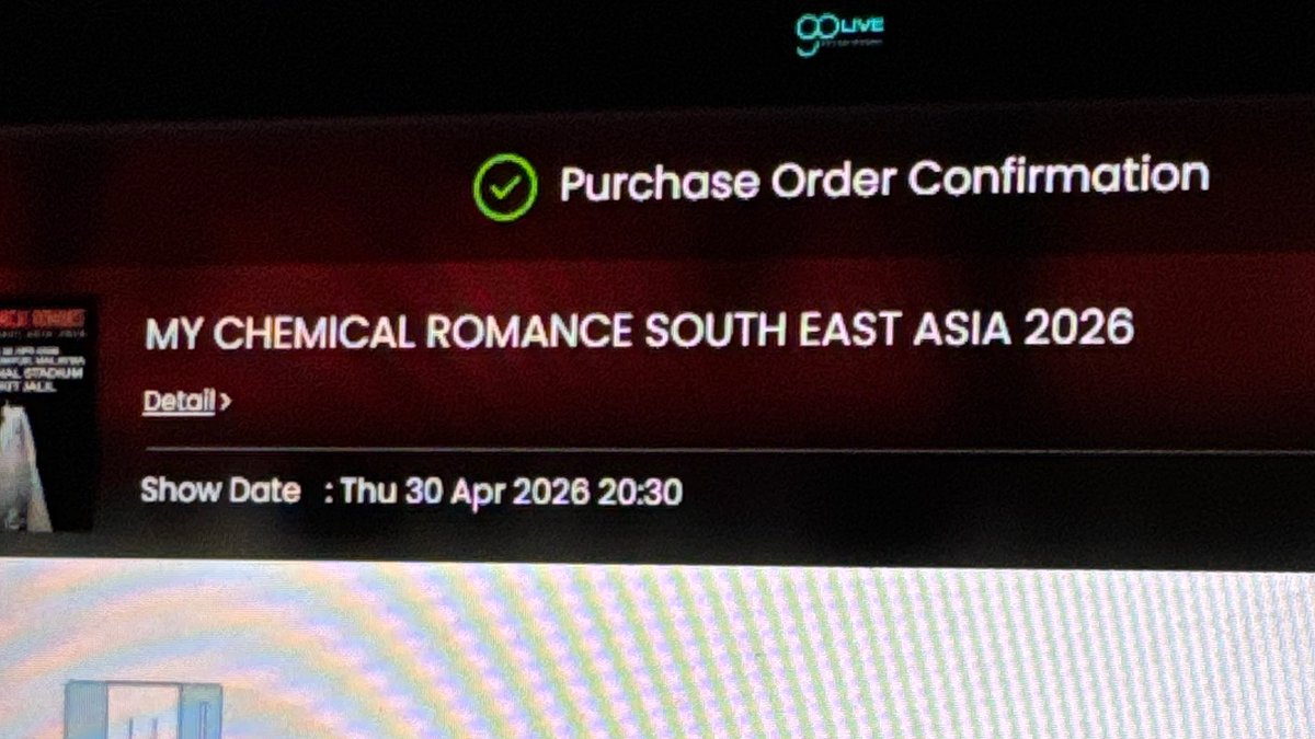 I failed at Coldplay, but not this time for MCR!!!