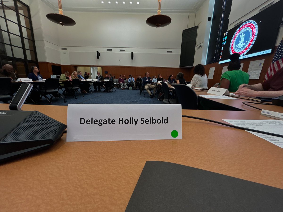 HollySeiboldVA's tweet image. As a member of the Virginia Commission on Youth, I participated in the review of Virginia’s Special Education dispute resolution system this week in Richmond. Our advisory group offered several recommendations and I look forward to the final resolution in the weeks ahead.