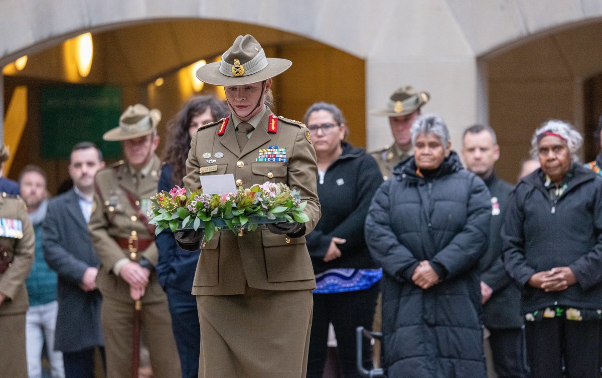 CJC_ADF's tweet image. This #NAIDOCWeek, we reflect on the strength and resilience of First Nations peoples. True support comes from listening, learning, and standing alongside #YourADF First Nations peoples, not in front. #AlwaysWasAlwaysWillBe