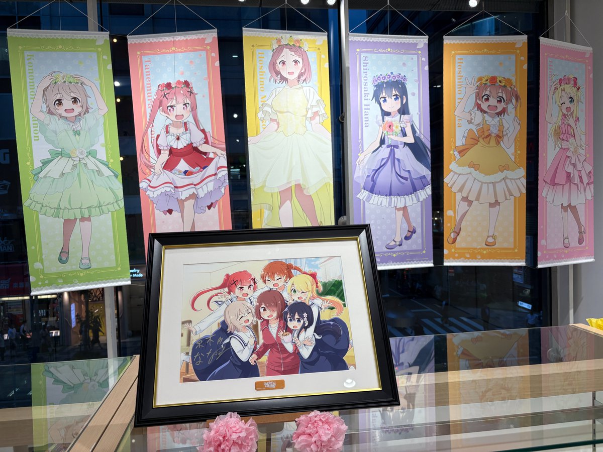 私に天使が舞い降りた！複製原画とアクスタ 私に天使が舞い降りた！完結記念POP UP SHOPが新宿マルイ アネックス