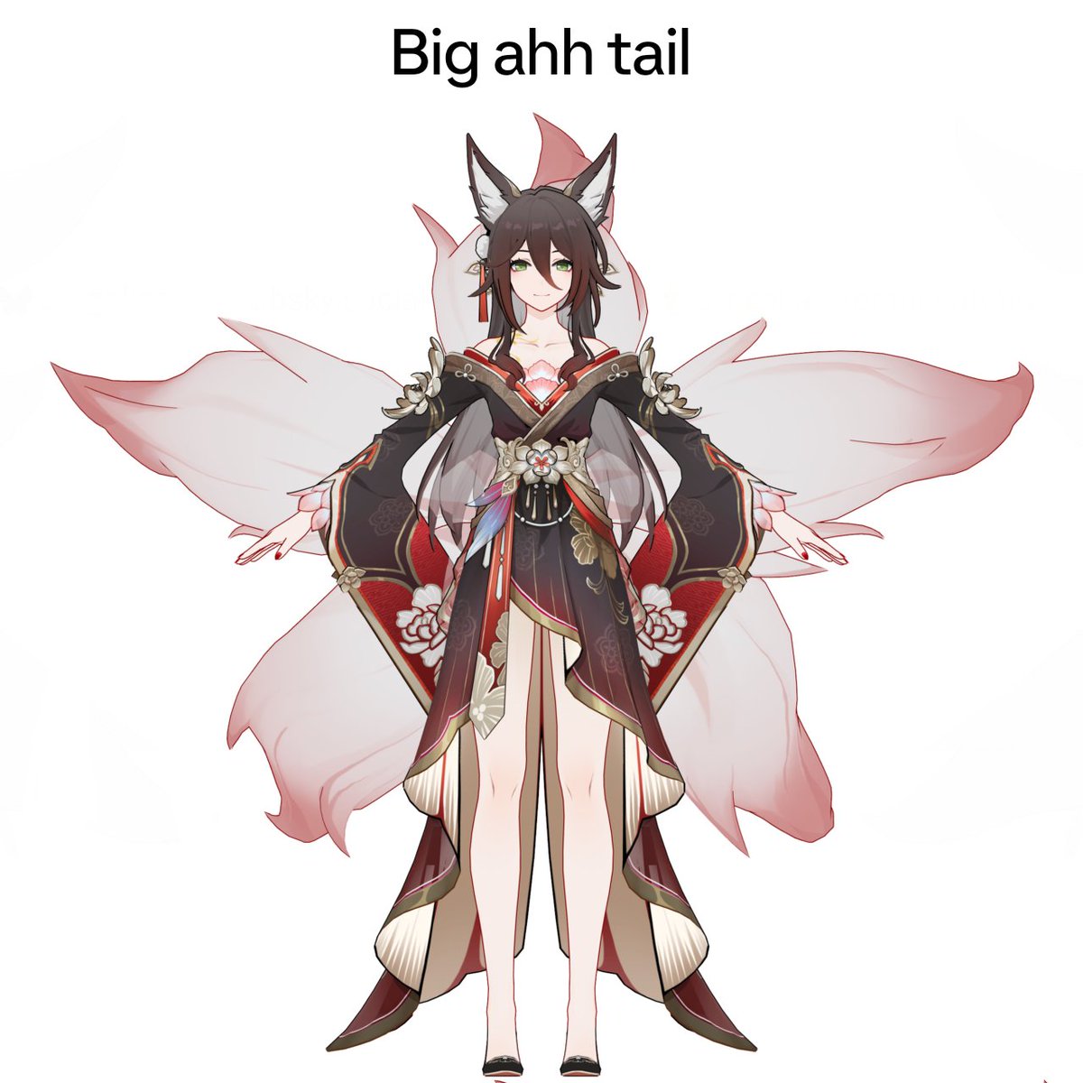 timelyfugue's tweet image. gurl is smaller than her own tail