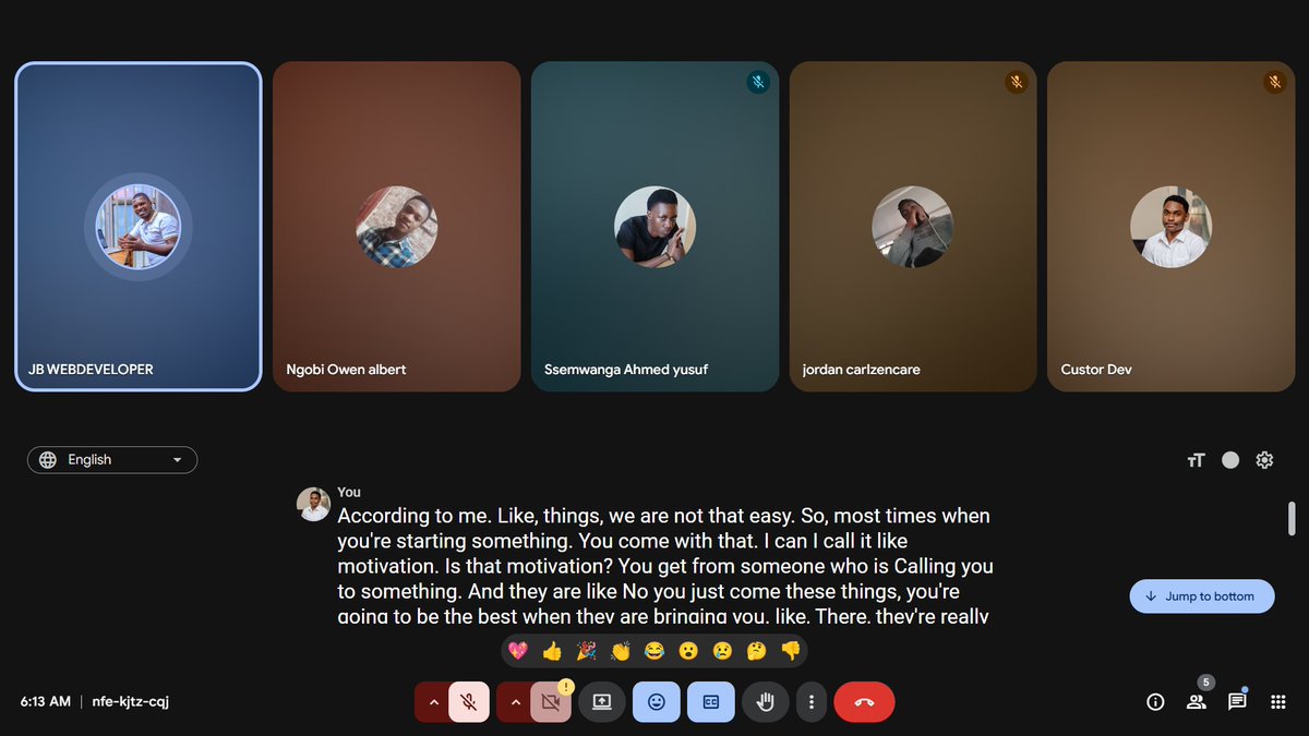 cus_tor's tweet image. Today, we kicked off our new daily early motivation sessions with the Desishub team!
As developers, we all have unique journeys, I got a chance to share my personal story how I got into
Drop your thoughts in the comments
#developers #foryoupage #buildinpublic #desishub