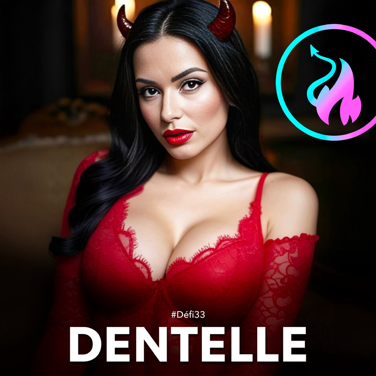 #Défi33 « Dentelle »
Ce week-end, place à l’élégance, à la douceur… et à un brin de provocation ! La dentelle est à l’honneur, fine, sensuelle, délicate ou audacieuse, elle sublime les courbes et enflamme l’imagination.

🏆 Résultats dimanche à 20h :
❤️ La photo la plus likée
🗣️