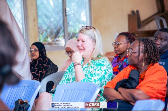 Mwarpkenya's tweet image. 🔊 Voices Unite for Peace!

Yesterday was a powerful moment under the #KujengaAmaniProject supported by CEFA - Kenya &amp;amp; Somalia! @Mwarpkenya brought together #youth, #women, #religiousleaders, #security actors, and the @NCIC_Kenya Coast Regional Coordinator for a game-changing…