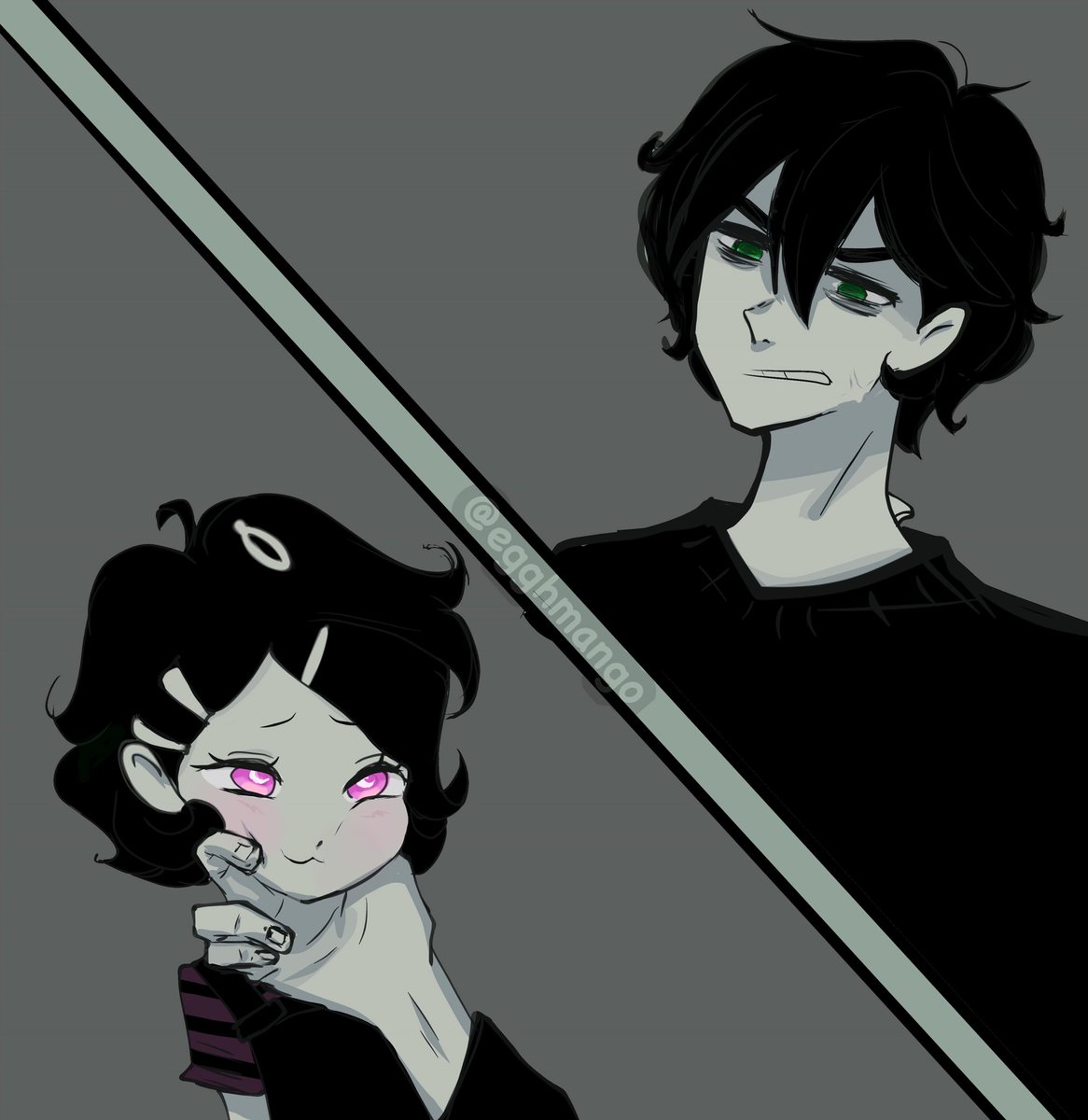 Egghmango's tweet image. Brat Leyley

#tcoaal #thecoffinofandyandleley 
#tcoaalfanart