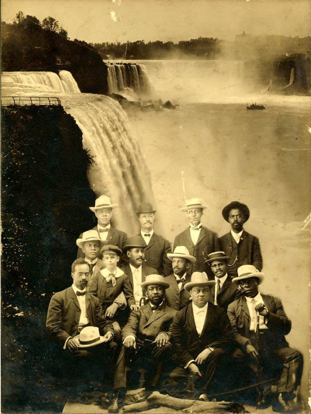 On July 11, 1905, W. E. B. Du Bois and William Monroe Trotter convened a conference of Black leaders to renounce Booker T. Washington’s accommodation-ism. They met at Niagara Falls, in Ontario, Canada, because hotels on the U.S. side of the falls barred African Americans.

The 29