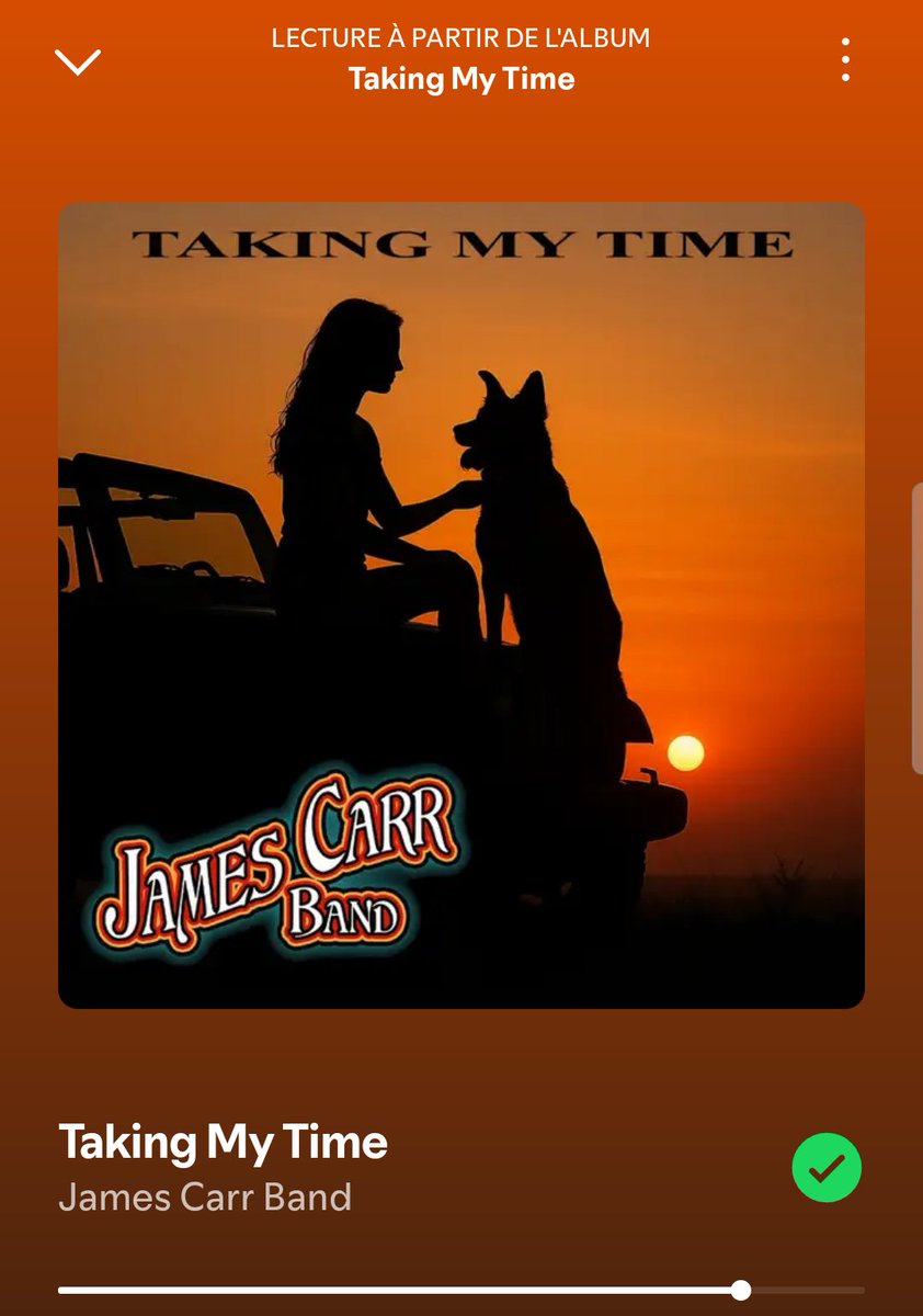 Remi Gelin πΆπΆπΆπΈπΉπΉπΉπ (@gelinremi) on Twitter photo Great new song Taking My Time by <a href="/jcarrmusic/">James Carr Band</a> πππ
open.spotify.com/track/1a5d2SHNβ¦ Great new song Taking My Time by <a href="/jcarrmusic/">James Carr Band</a> πππ
open.spotify.com/track/1a5d2SHNβ¦