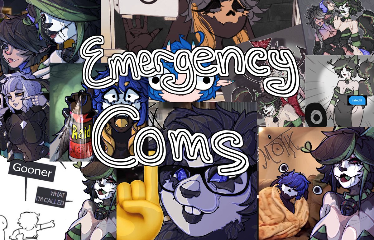 Hey Guys, I am Opening Emergency Coms AT A HUGE DISCOUNT, 60% off its normal price.
I have a surgery scheduled for the 23rd.
Which estimated cost is around 2k.
My Ko-fi will be in the comments, if you'd just like to donate that'd be lovely too! Anything helps!