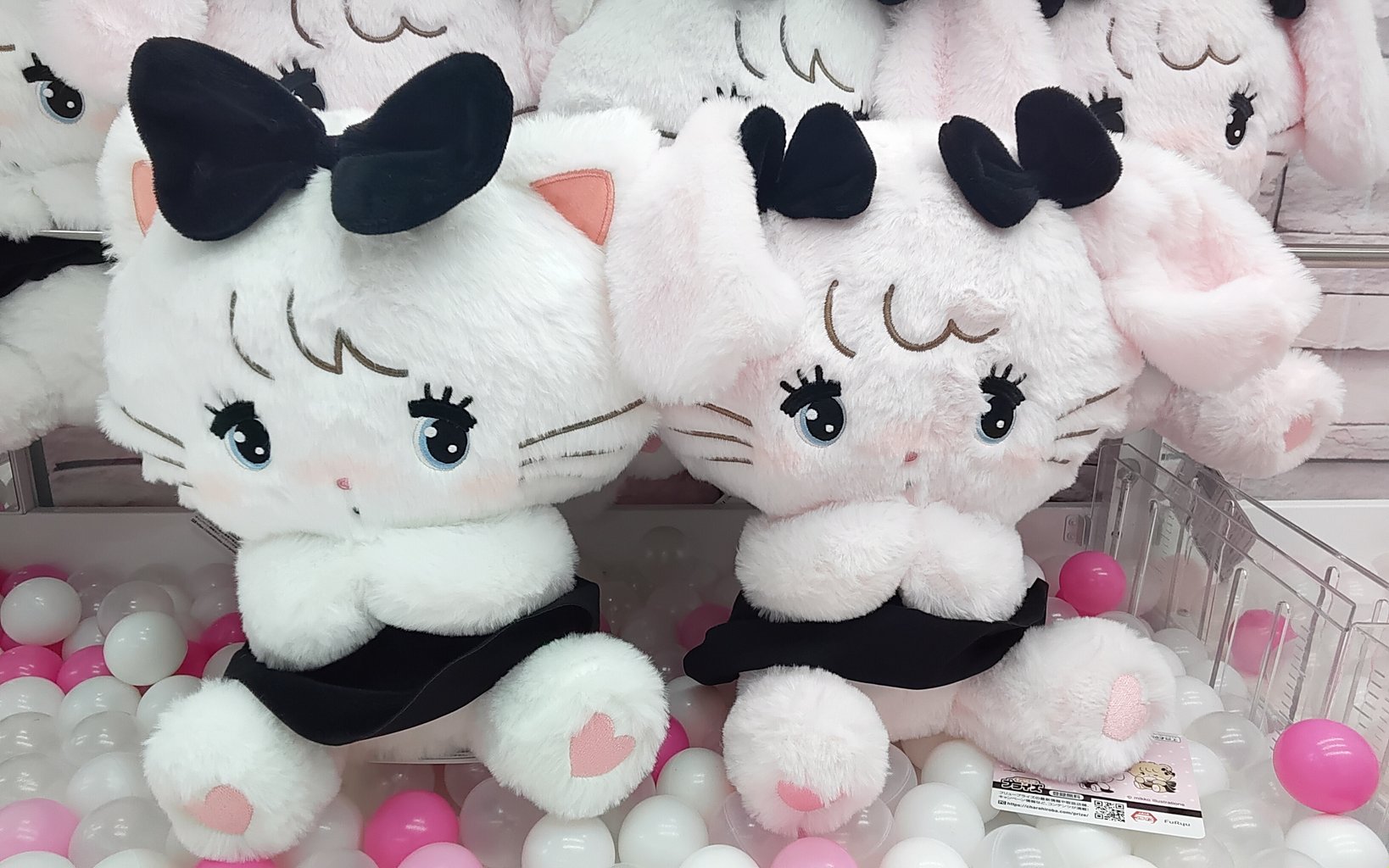 mikko プライズ景品 ムース キャミー mikko characters】ムース、キャミー、スフレ、ラテのぬいぐるみ
