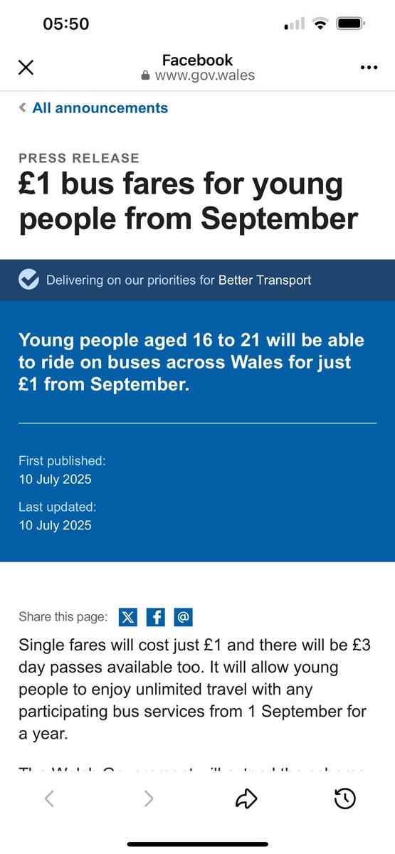 This is very welcome and long overdue.  Transport should never be a barrier to education.