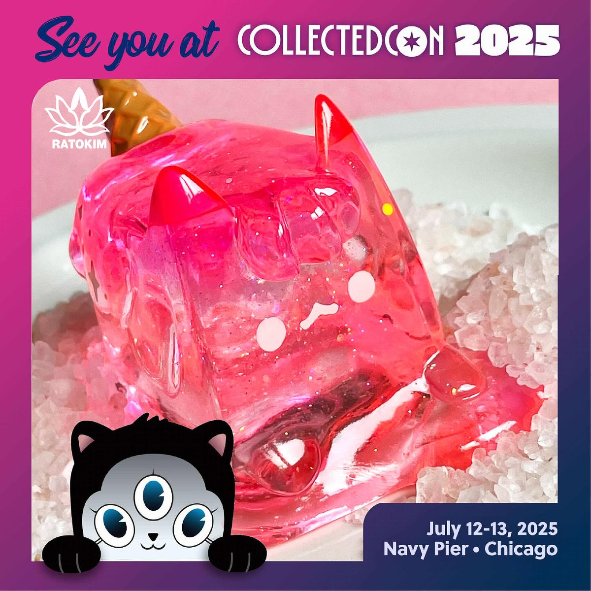 toysrevil's tweet photo. @ratokimtoy (2/2)
@ratokimtoy for #CollectedCon 2025 (July 12-13)!

Seek updates via:
https://t.co/cGsH7d9JGY
https://t.co/JfSQu5Ybzf

#CollectedCon2025 on #TOYSREVIL: https://t.co/L3BogKfMN9

#RatoKim
#toynews
#toysblog https://t.co/HqnTZTAuZ9