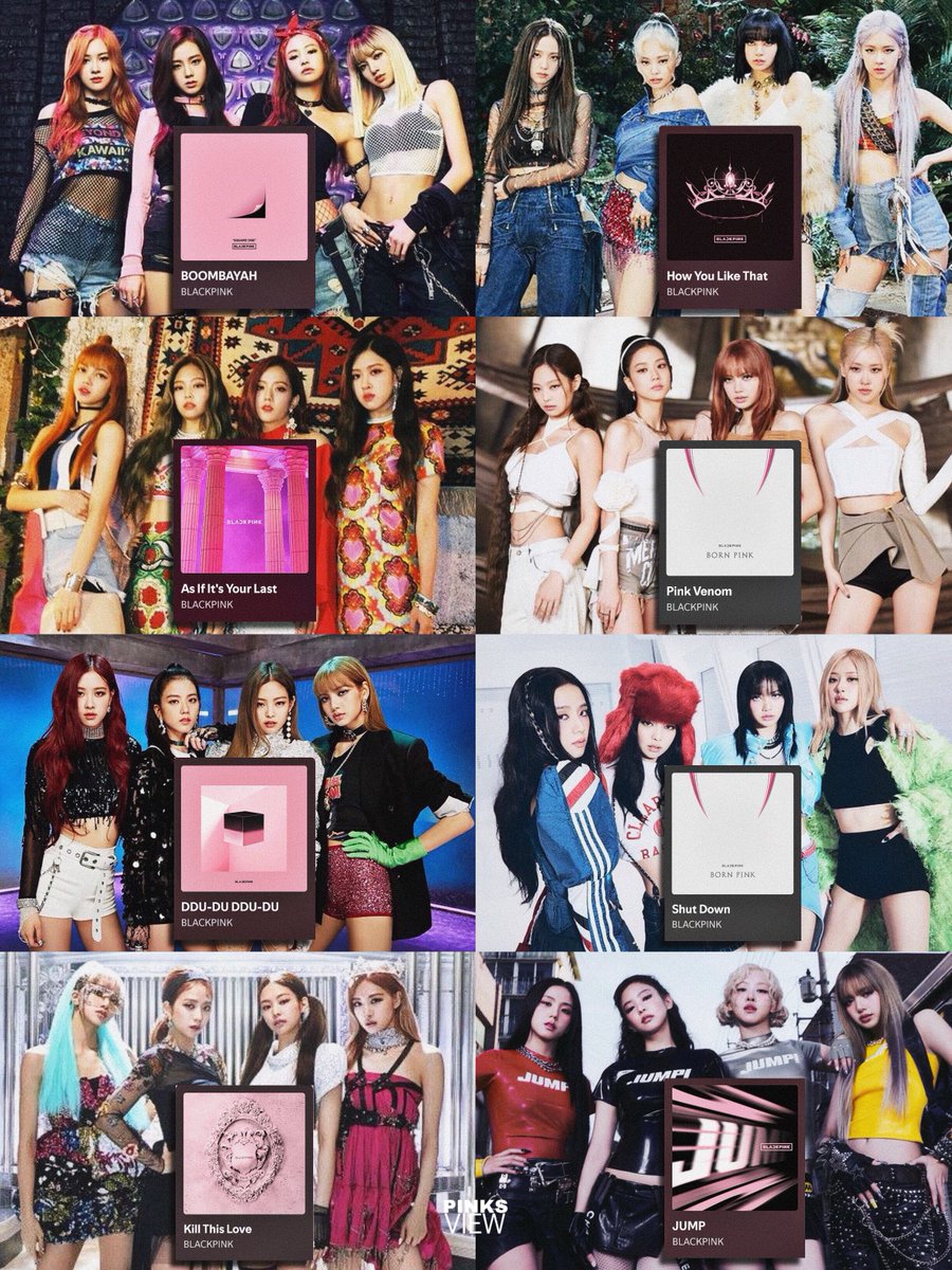 the best and biggest girl group with the legendary hits, BLACKPINK.