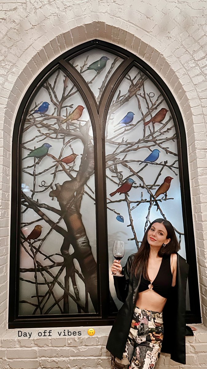 victoria realized that she looks good in these tops &amp; hasn't stopped wearing them since