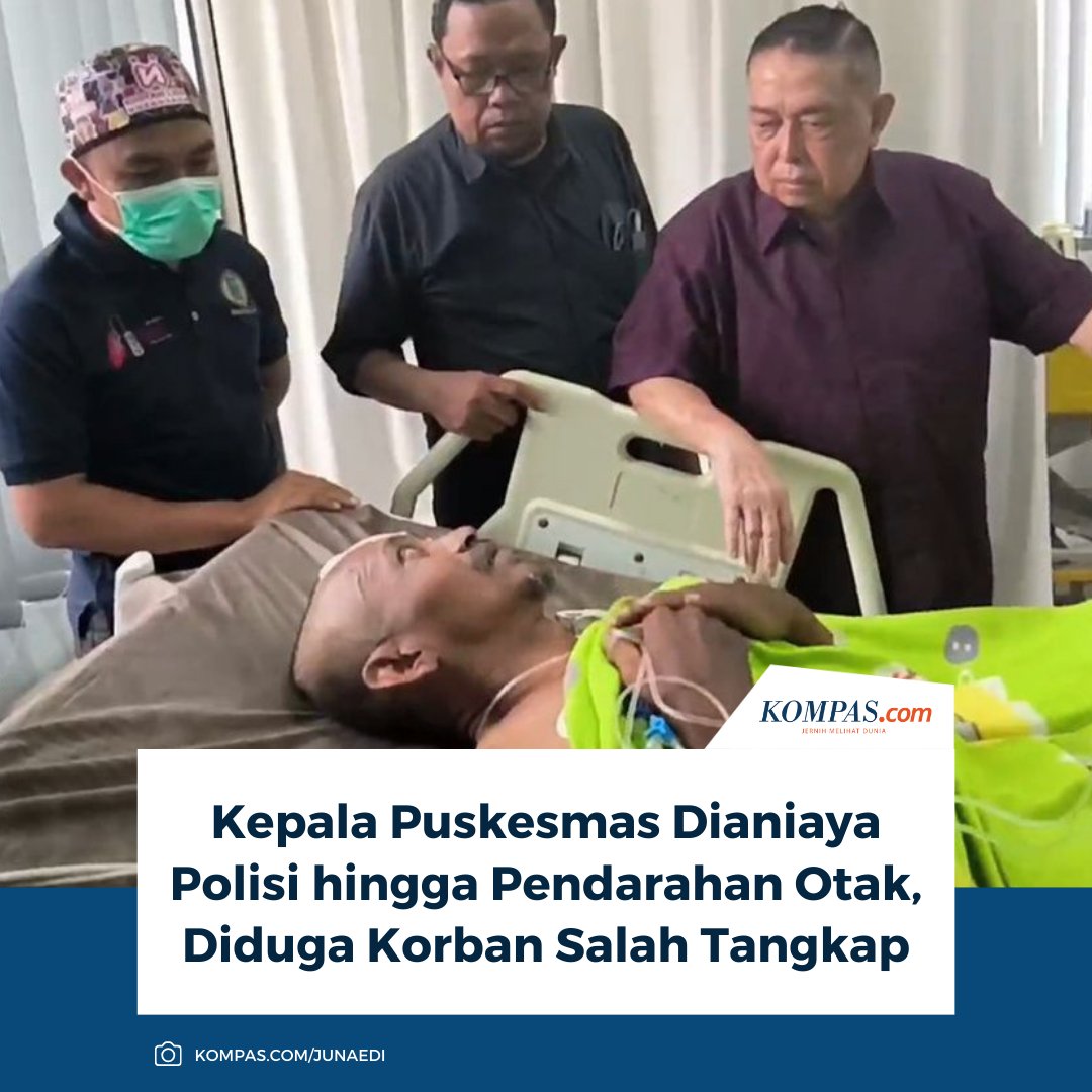 Kepala Puskesmas Dianiaya Polisi hingga Pendarahan Otak, Diduga Korban Salah Tangkap

Baca di regional.kompas.com/read/2025/07/1…