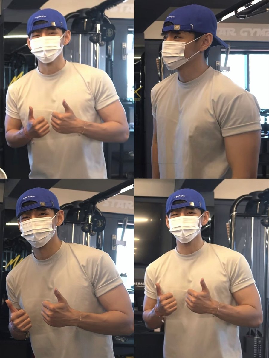 spinorbinmusic's tweet photo. Kim Taehyung looks amazing in new gym photos β serving strength, style, and serious visual power πͺπΈπ₯
#Taehyung #BTS #GymKing #VVisuals #WorkoutMode https://t.co/NhHvLZK8wn