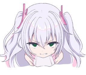 @frozen_sdbreak ひゃっ!
…ひ、人の髪の毛を食べ物にしないで下さい…!(グギギ 