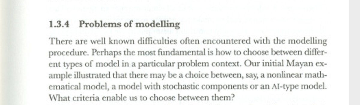 how to choose between different types of model