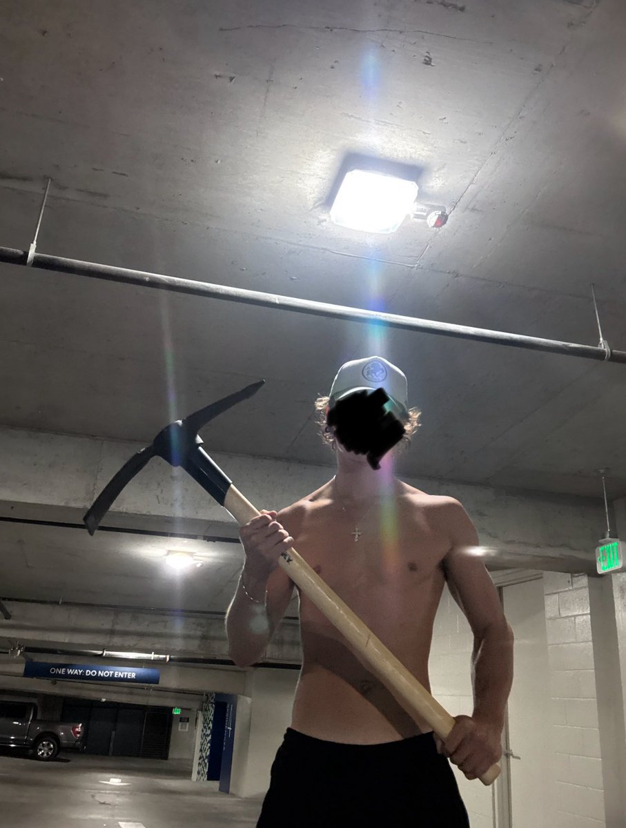 Me casually walking around my highrise garage with a massive fucking pick axe next to lambos and porches.

Real Estate is fun.
