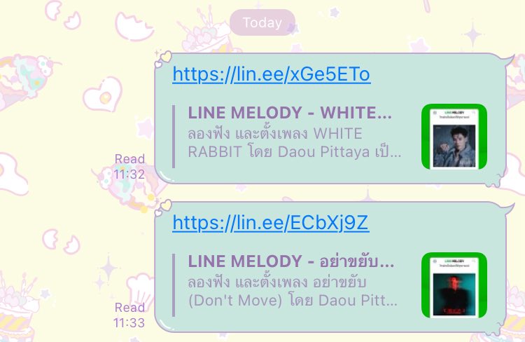 didiluvyouuu's tweet photo. ใครอยากได้ไลน์เมโลดี้ White Rabbit กับ Don't Move จิ้มร้านนี้เนยยย ตอบเร็วส่งของขวัญเร็วมากงับ🤲🏻 #hapiereview https://t.co/sB9l6er925