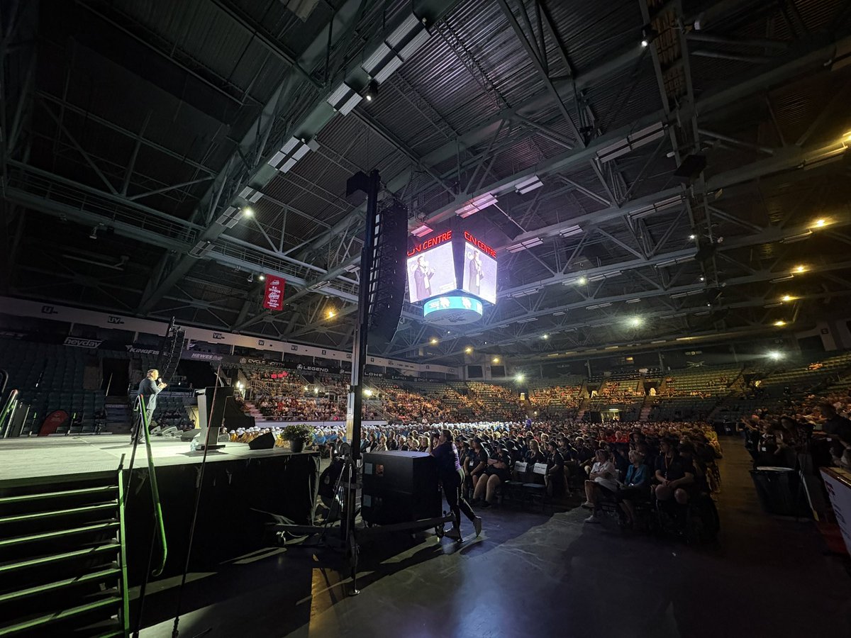 Special night inside the CN Centre! Honoured to co-MC the Special Olympics BC Summer Games in #CityofPG

Let the games begin!