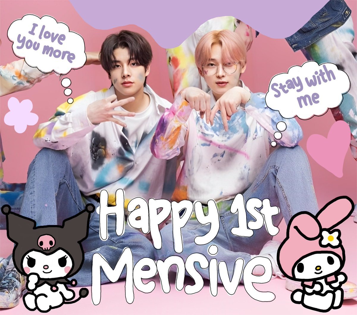 🤍OPFOLLBACK LAST🤍

RETWEET

helloo, today is our special day, we're celebrating our first mensive! 🥳 please kindly send us (@.airywhiskxy &amp; @.444blueish) your best prayers and beautiful wishes. your kind words mean a lot to us, thank you and have a nice day! 🤍