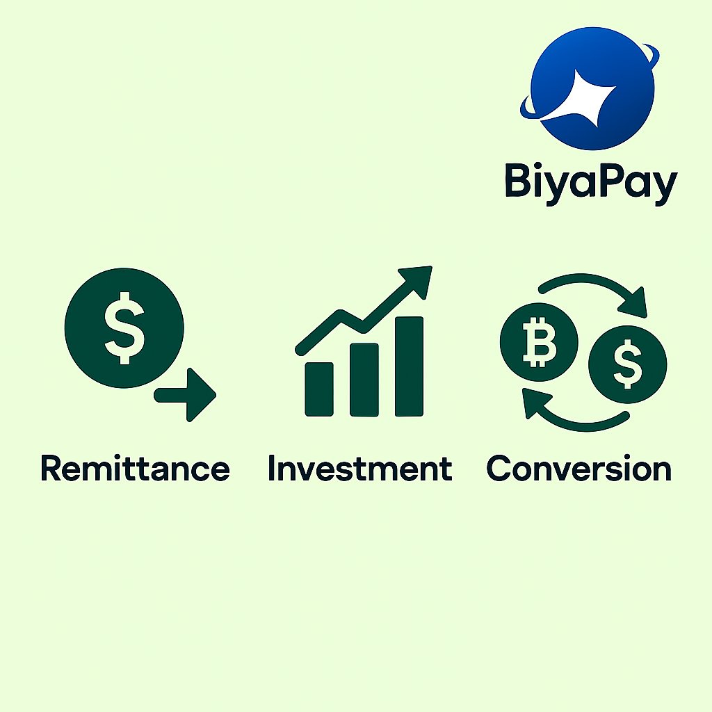 The most intriguing thing there is people feel comfortable when they see you to be honest and transparent.

Your assets are save with BiyaPay for :
🔹Global Transfer
🔹Worldwide Benefits
🔹Making Digital Currency Accessible for Daily